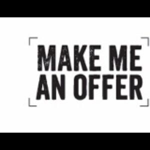 Accepting Reasonable Offers!